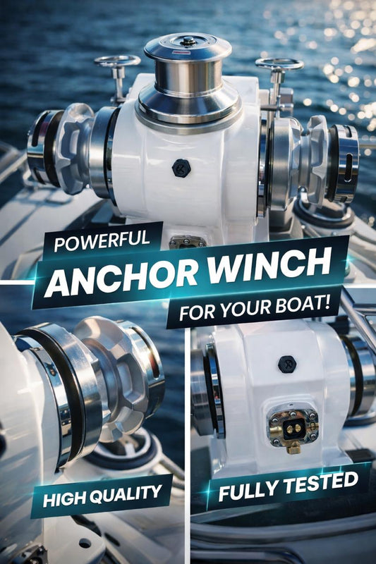Professional Marine Anchor Winch for Boats & Yachts – High-Torque Electric Windlass, Marine-Grade Build