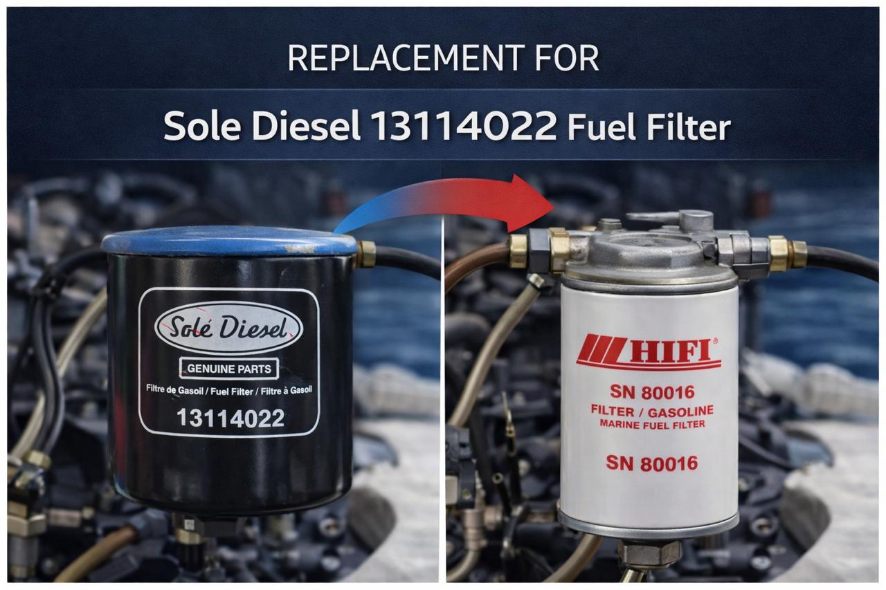 Marine Fuel Filter Replacement for Sole Diesel 13114022 – High-Quality Engine Protection