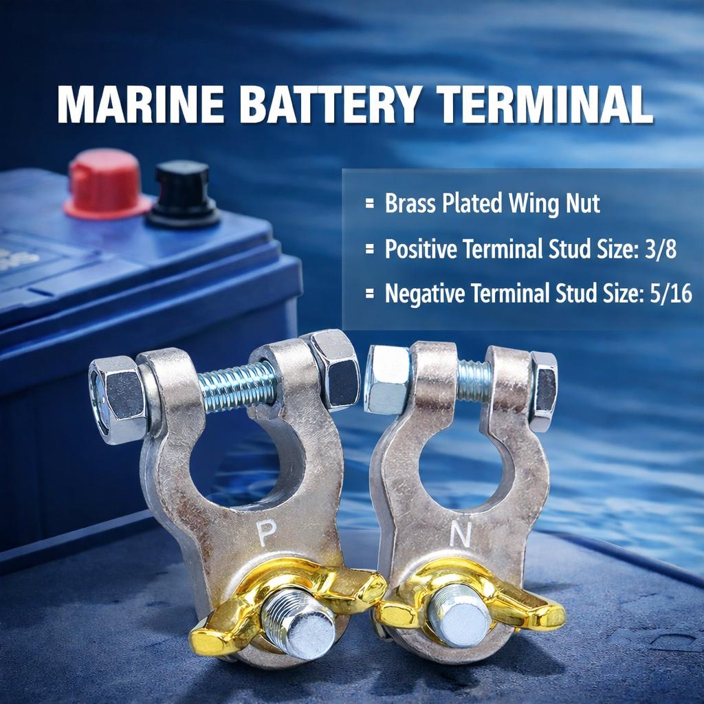 Marine Battery Terminals – Secure & Corrosion-Resistant Power Connections
