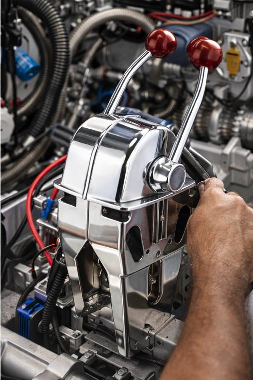 Twin Marine Control Lever